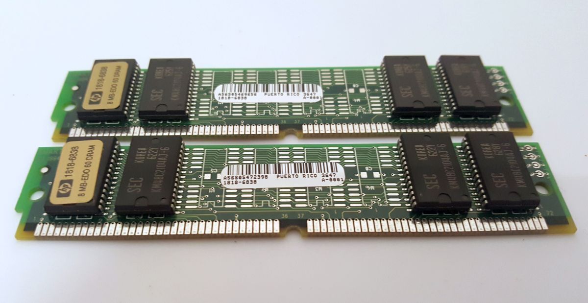 72-pin 16MB SIMM EDO